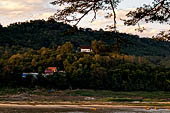 Luang Prabang, Laos - Walking along the riverfront of the Mekong 